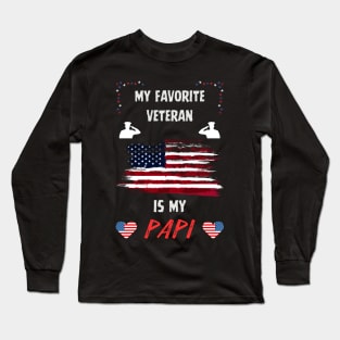 veteran papi Long Sleeve T-Shirt